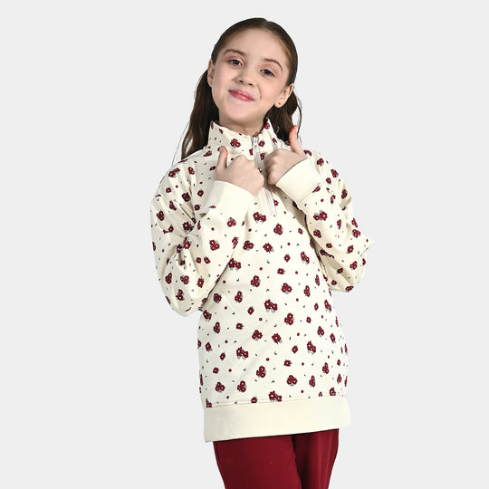 Girls Jersey/Terry 2 Piece Suit