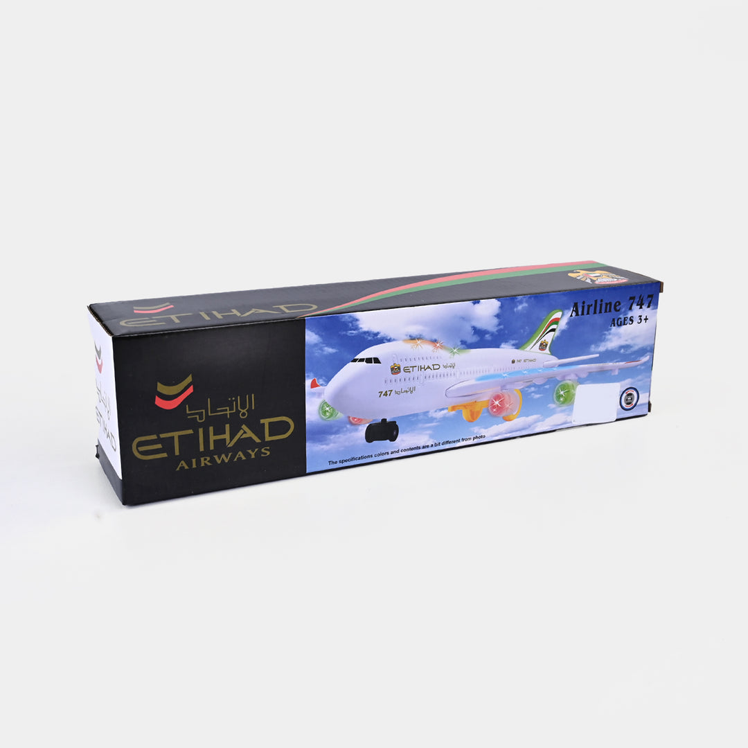 Electric Universal Plane with Lights & Sound