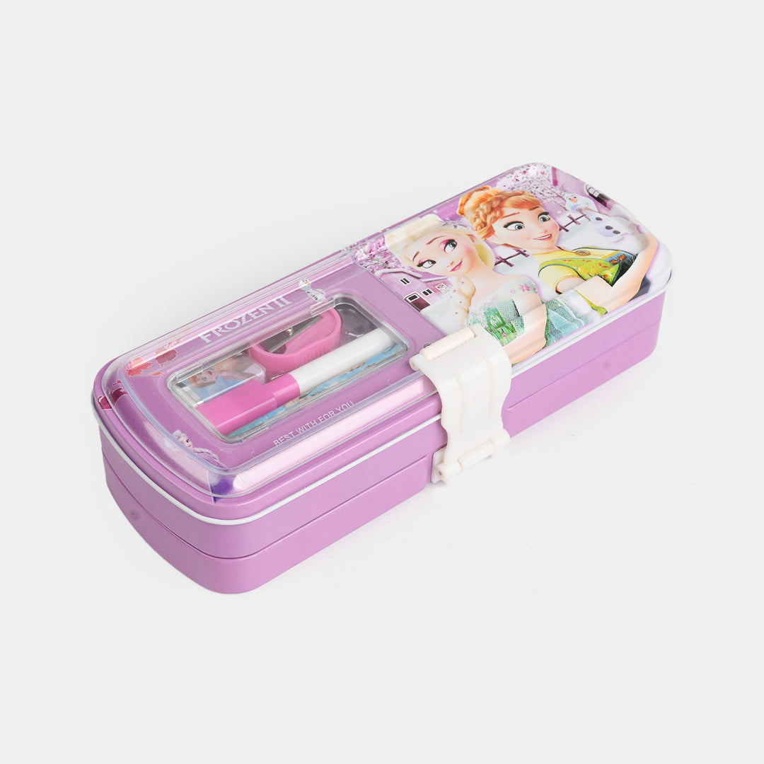 Multifunctional Metal Pencil Box