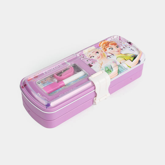 Multifunctional Metal Pencil Box