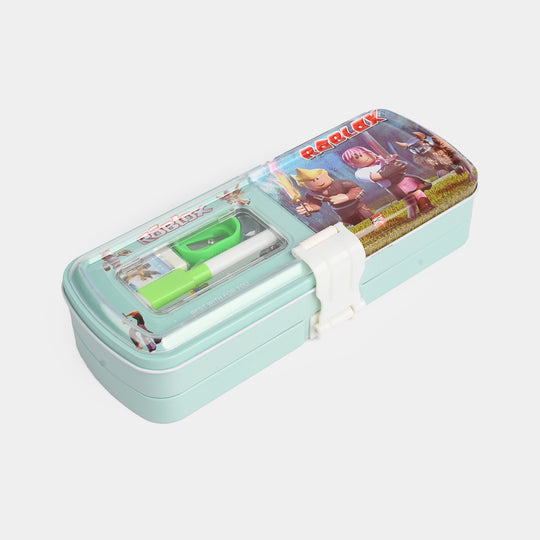 Multifunctional Metal Pencil Box