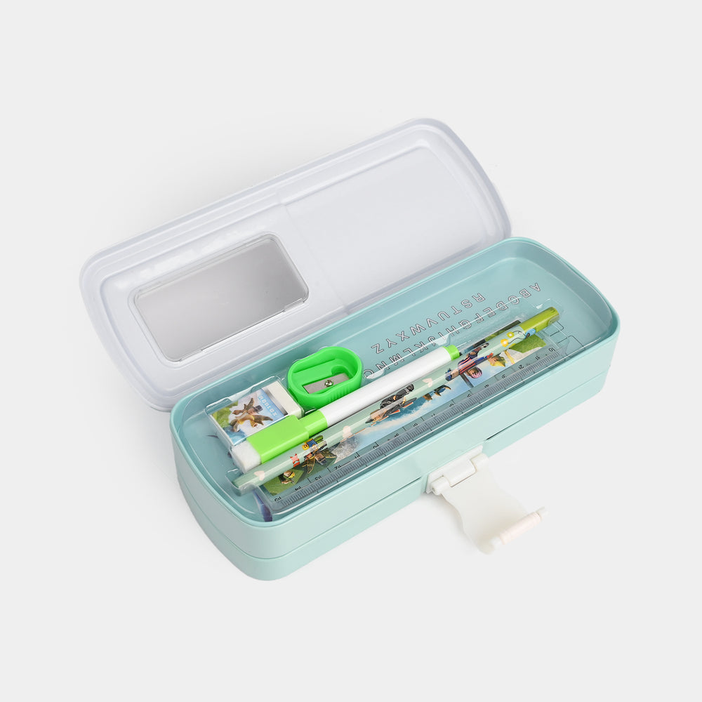 Multifunctional Metal Pencil Box
