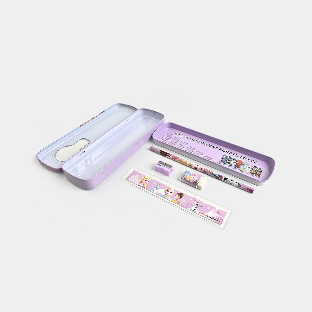 Stationary Pencil Box Metal for Kids