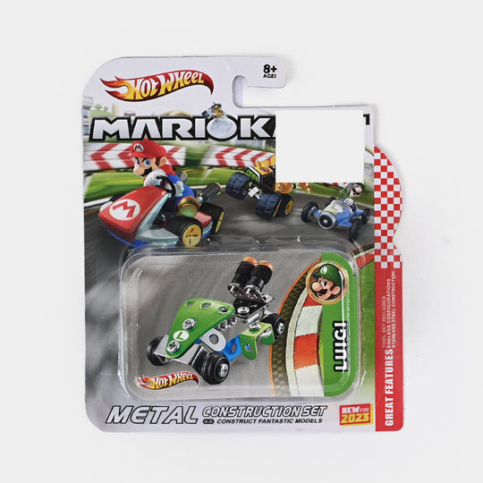 Mini Hot-Wheel Metal Puzzle Assembly Car Set