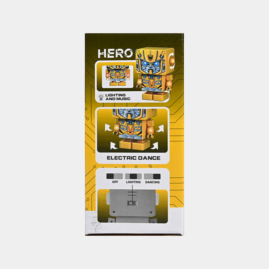 Electric Dancing Hero Robot Toy for Kids