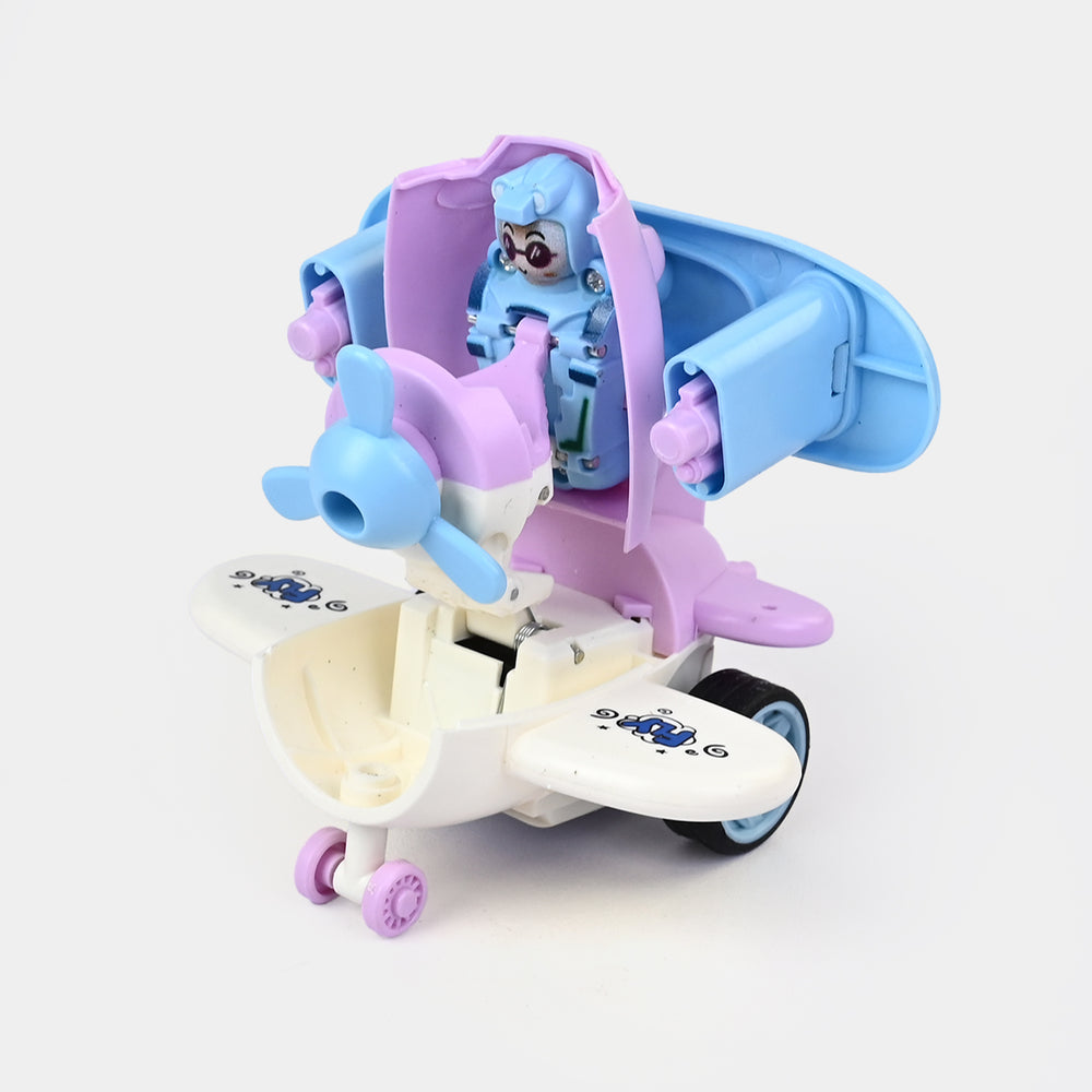 Friction Powered Counter Toy | Push & Go Vehicle