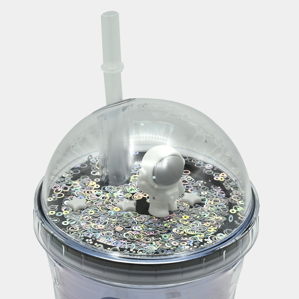 Fancy Straw Glass/Cup For Kids