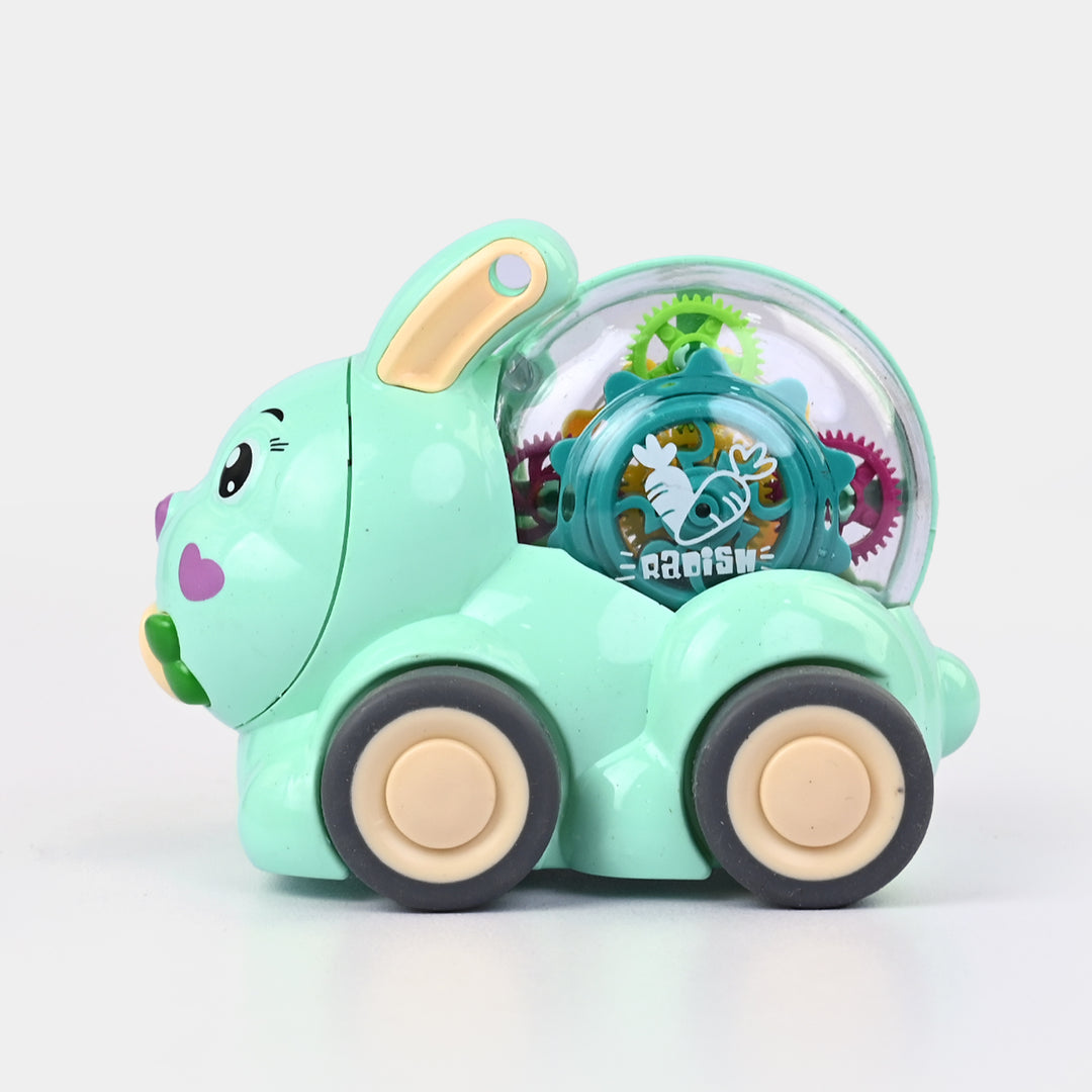 Friction Powered Counter Toy | Push & Go Vehicle