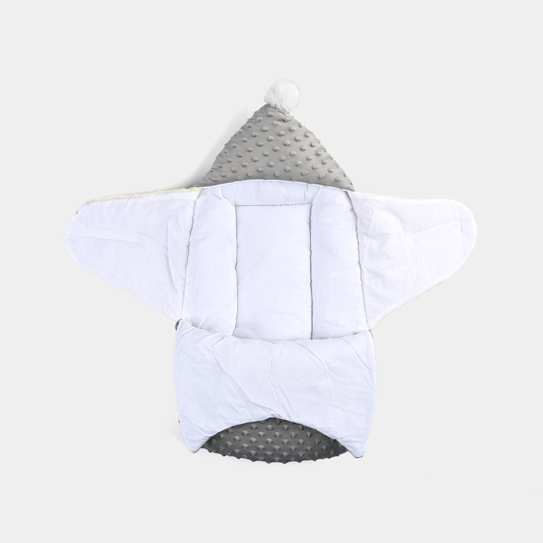 Hooded Baby Carry Nest Minky Dots