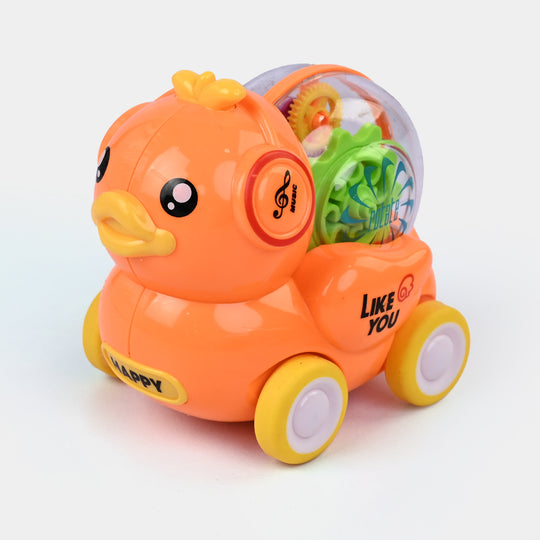 Friction Powered Counter Toy | Push & Go Vehicle