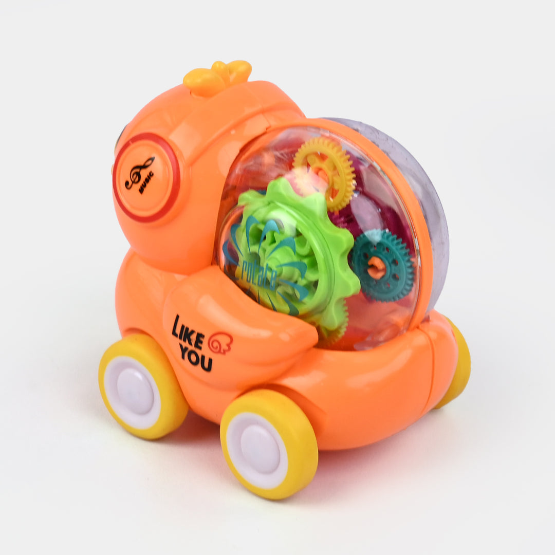 Friction Powered Counter Toy | Push & Go Vehicle