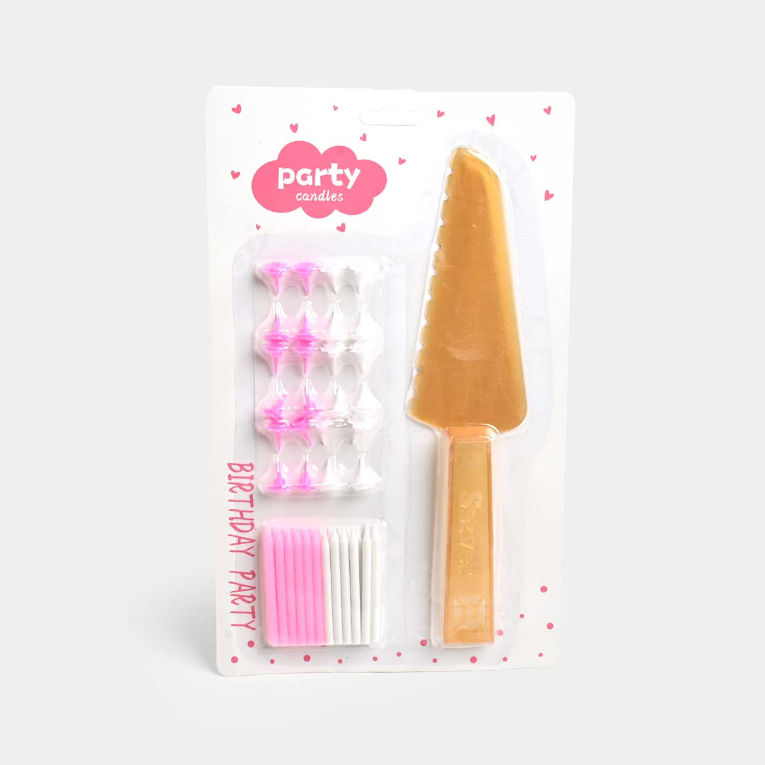 Candle With Knife