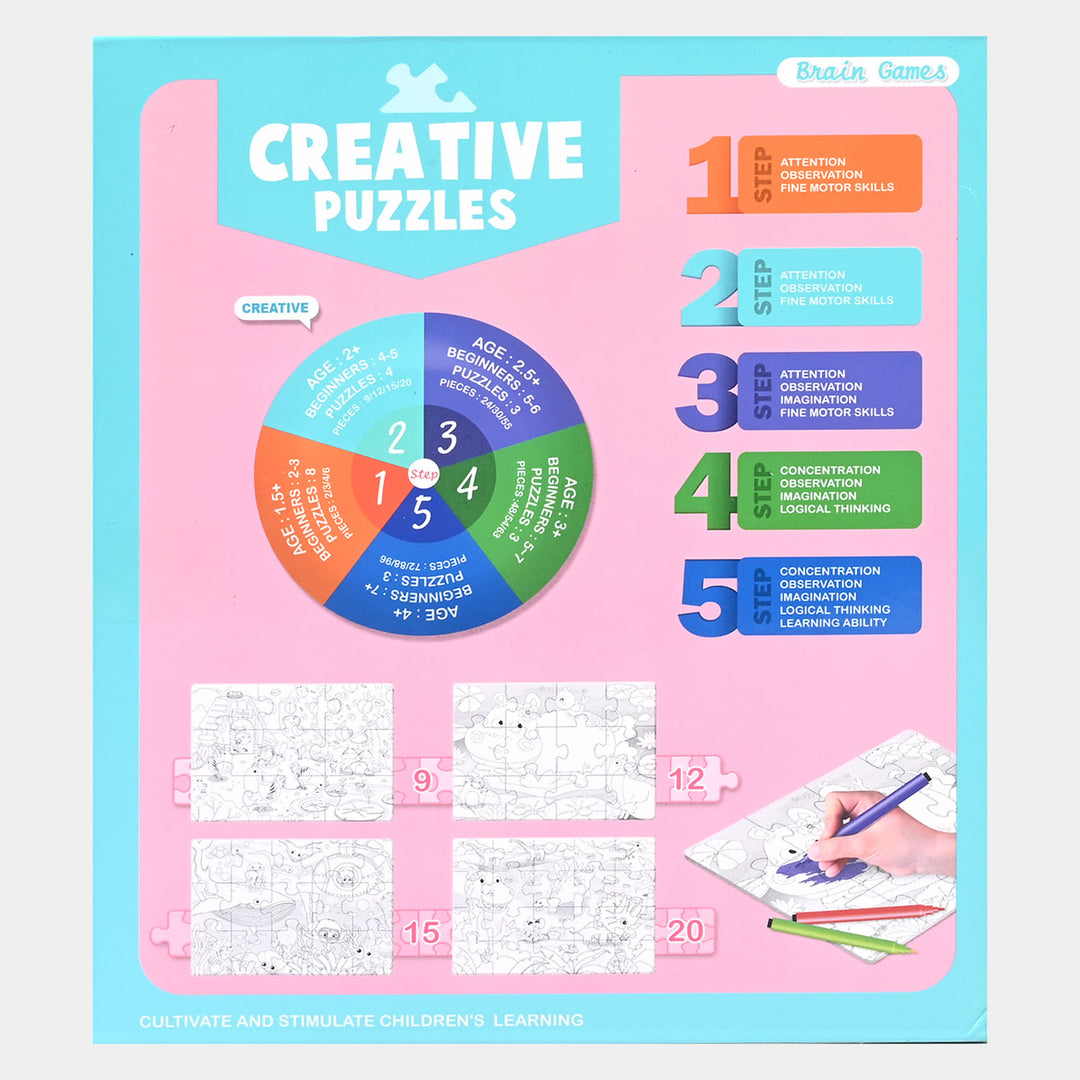 Puzzles Creative Games For Kids
