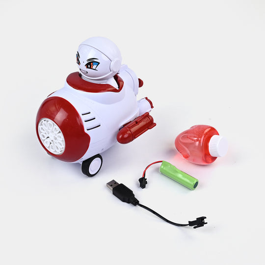 Space Astronaut Deformation Bubble Blaster with Lights