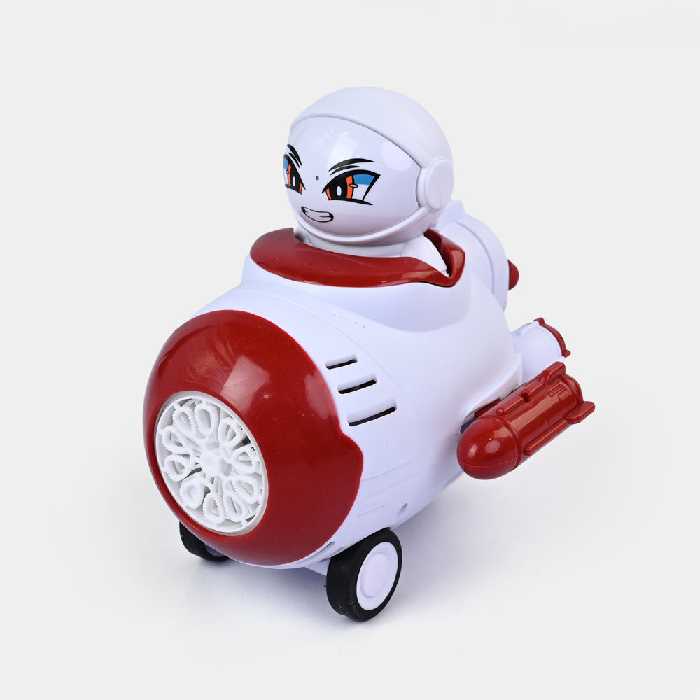 Space Astronaut Deformation Bubble Blaster with Lights