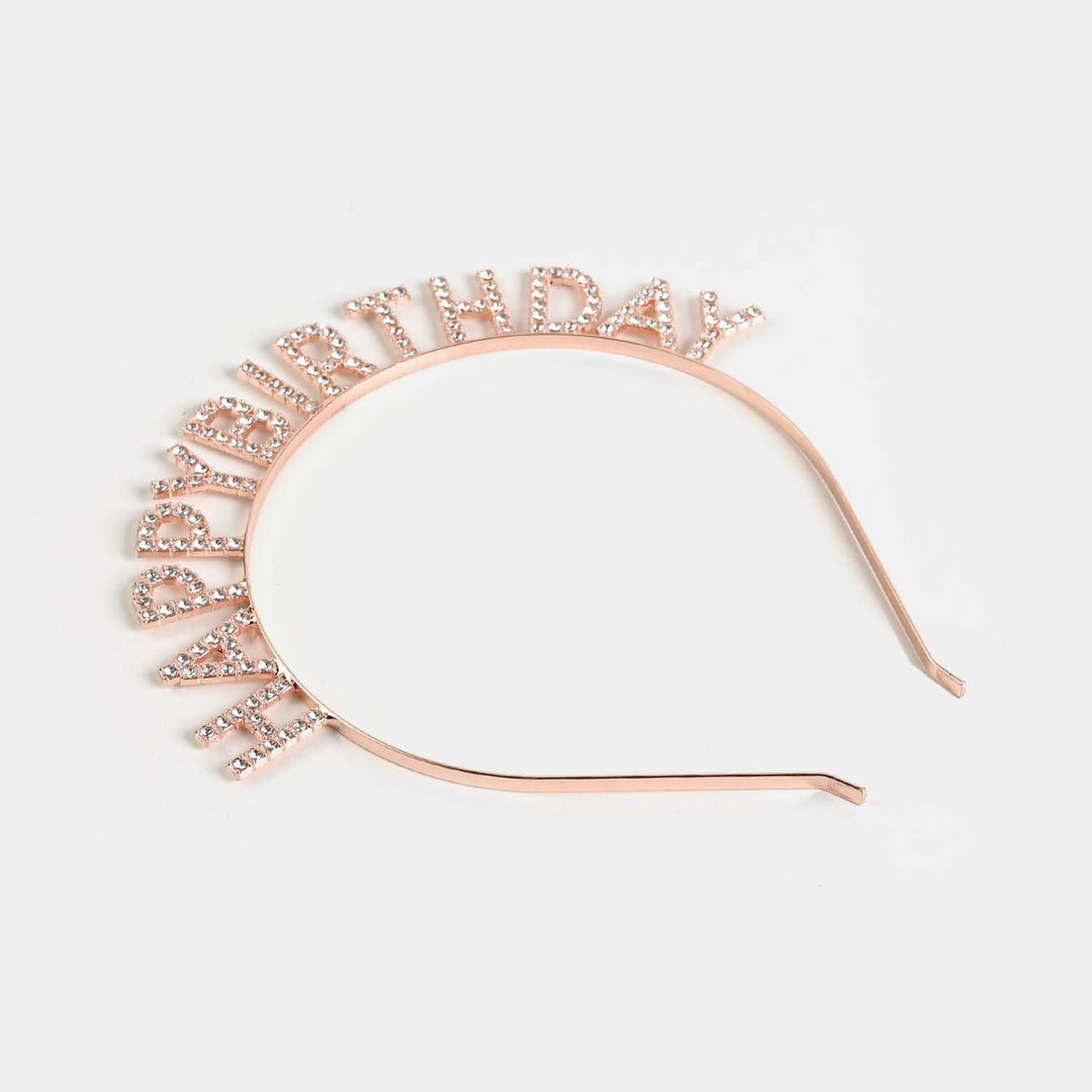 Crown With Sash For Girls