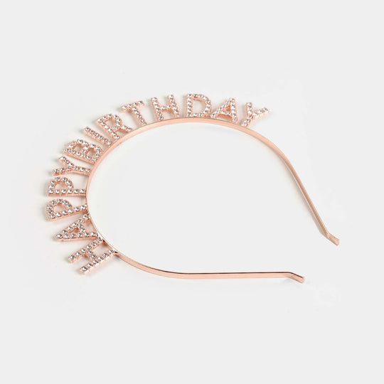 Crown With Sash For Girls