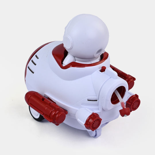 Space Astronaut Deformation Bubble Blaster with Lights