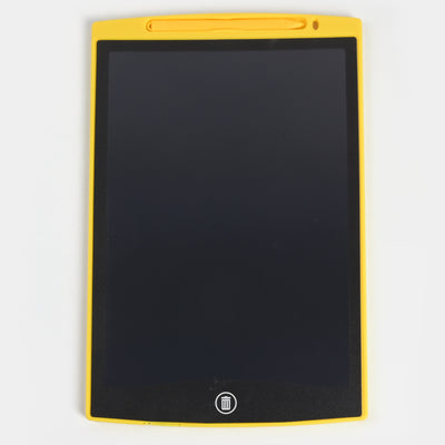 LCD Writing Tablet For Kids | 12"| Yellow