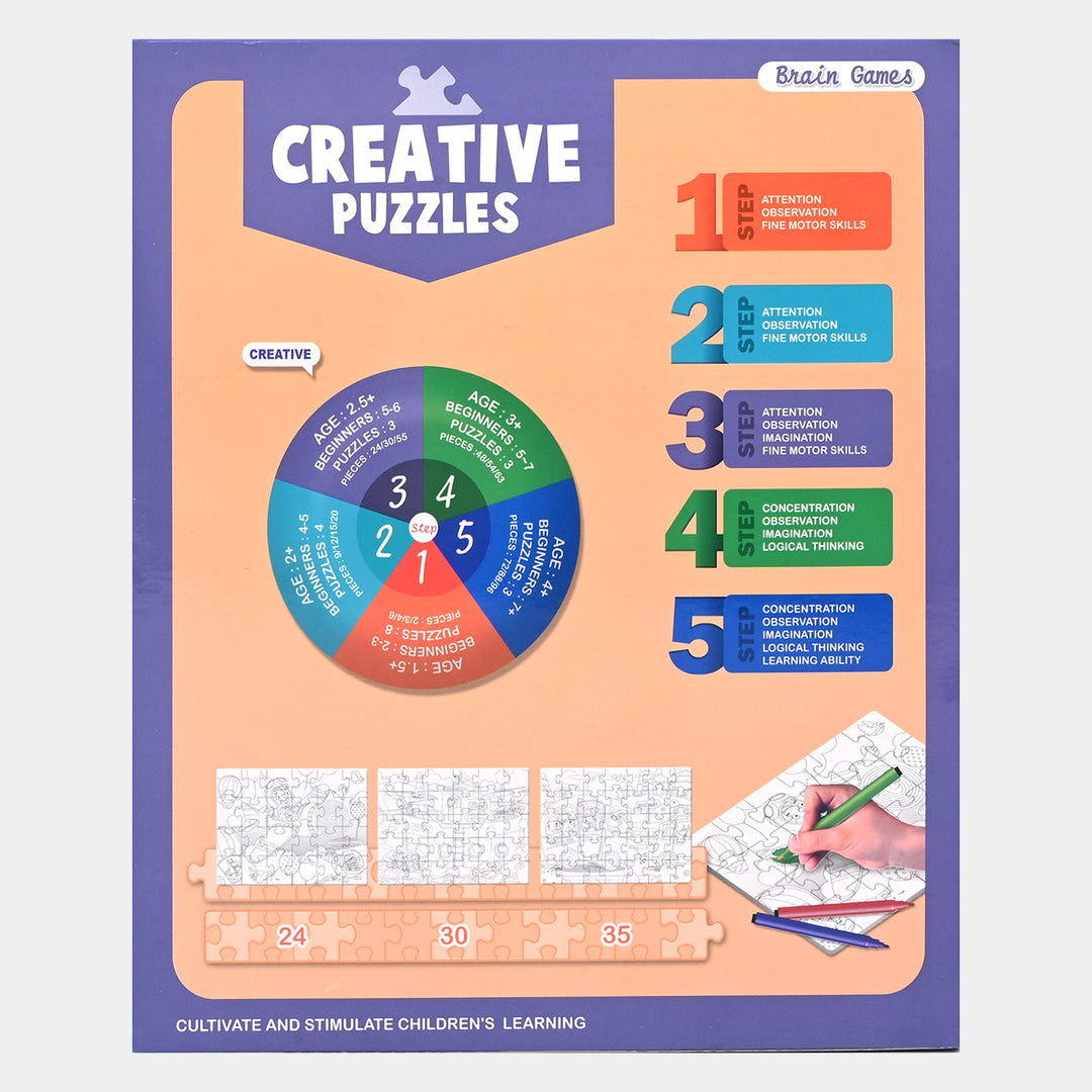 Puzzles Creative Games For Kids