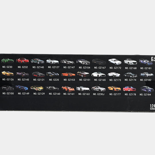 DIE-CAST MODEL PULLBACK CAR WITH LIGHT SOUND