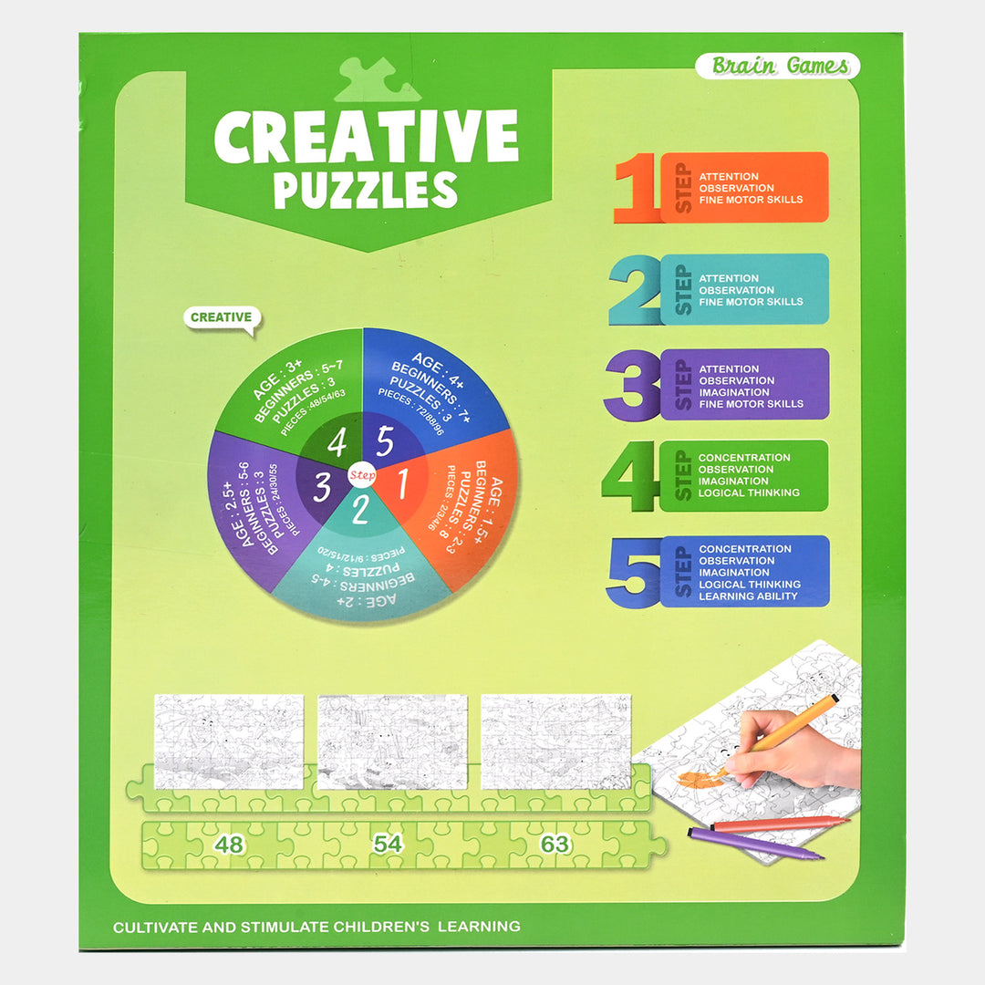 Puzzles Creative Games For Kids