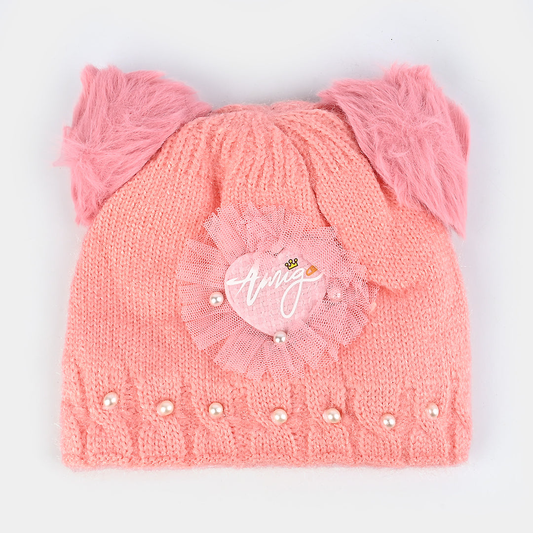 Baby Winter Woolen Cap/Hat - 9M+