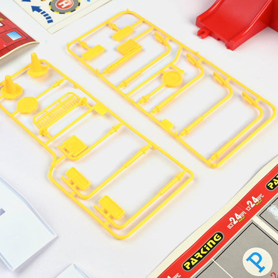 DIY Parking Lot Playset For Kids