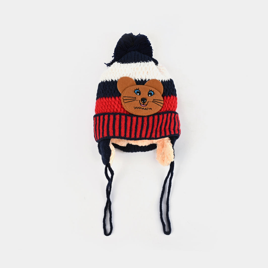 Baby Winter Woolen Cap/Hat - 12M+