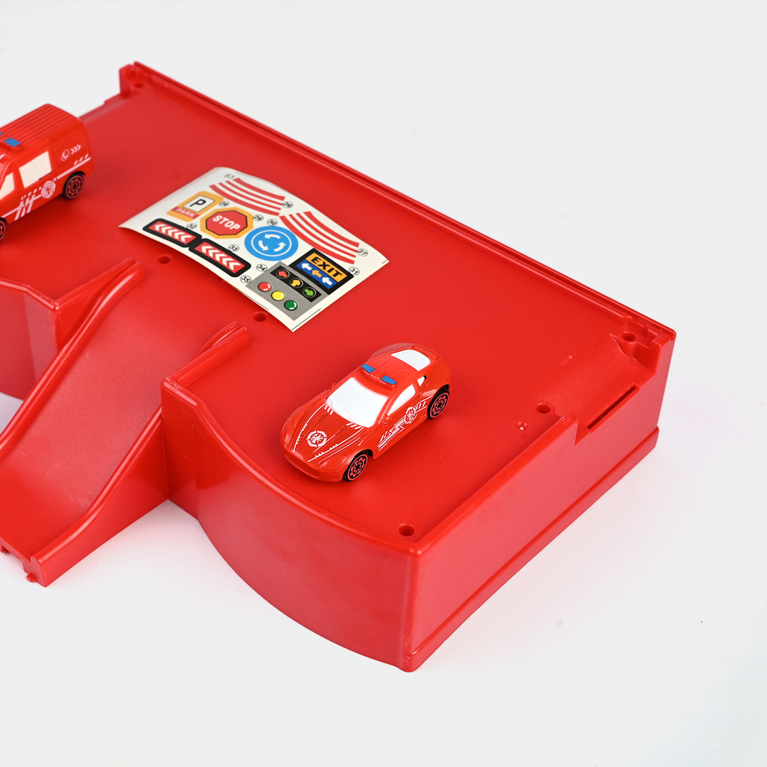 DIY Parking Lot Playset For Kids