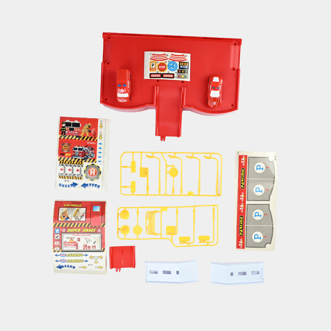 DIY Parking Lot Playset For Kids
