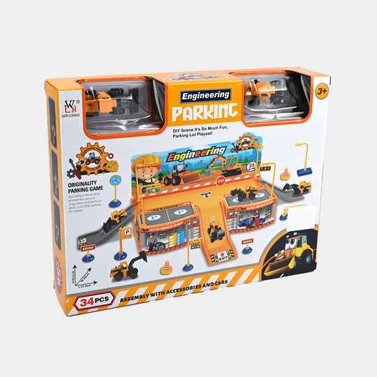 DIY Parking Lot Playset For Kids