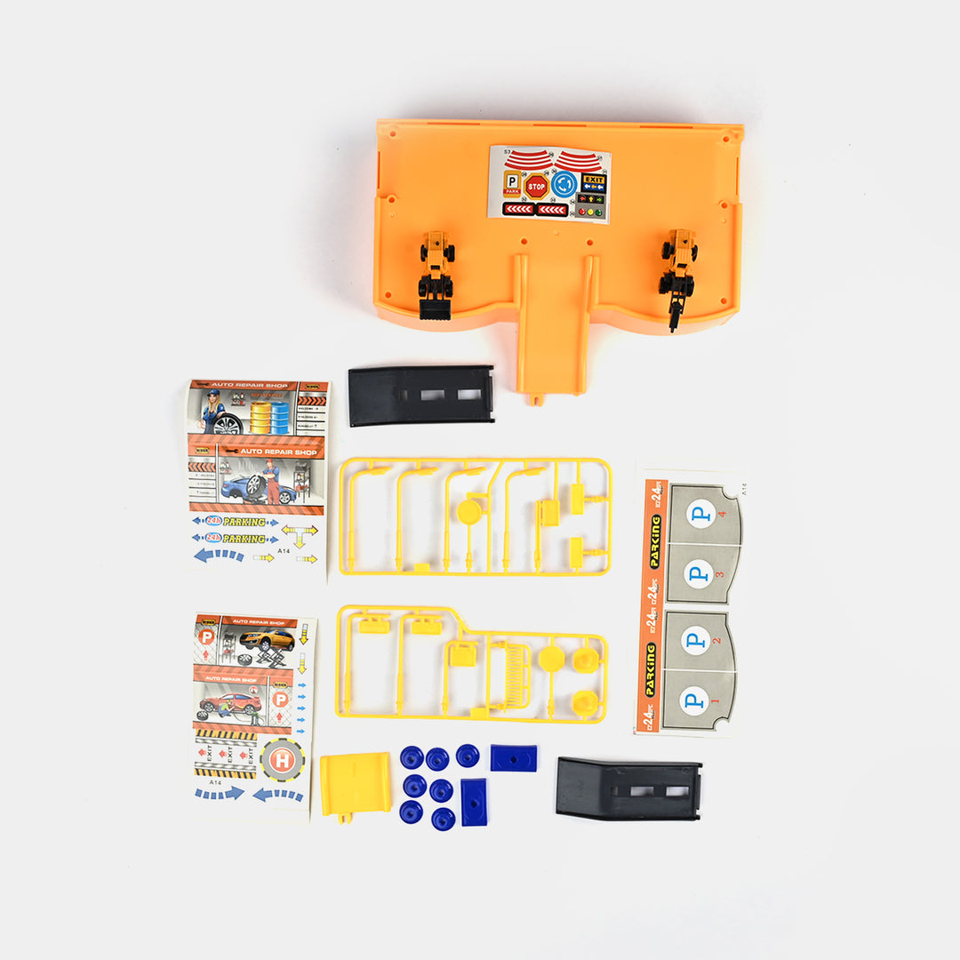 DIY Parking Lot Playset For Kids