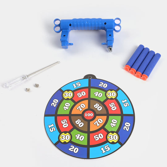 Blaster Shoot Shield Launch Play Set with Soft Dart