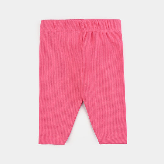 Infant Unisex Thermal Inner Wear Suit-Hot Pink