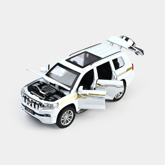 DIE-CAST MODEL PULLBACK CAR WITH LIGHT SOUND