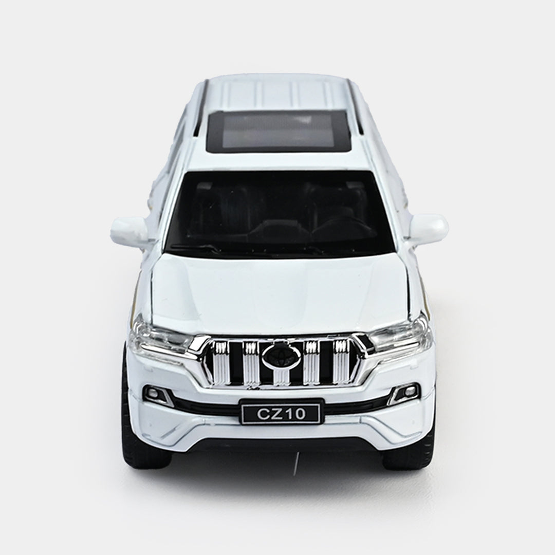 DIE-CAST MODEL PULLBACK CAR WITH LIGHT SOUND