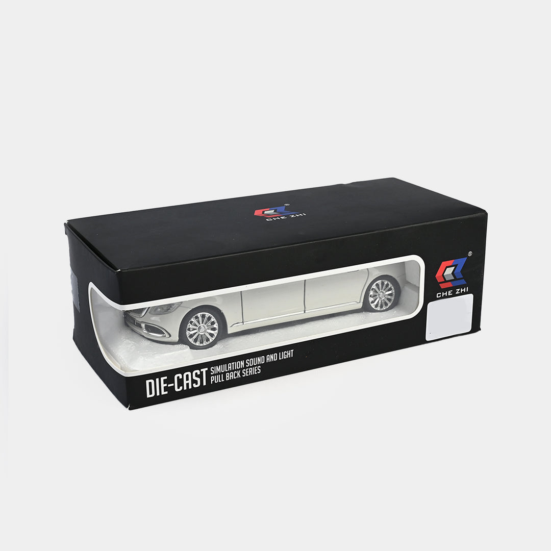DIE-CAST MODEL PULLBACK CAR WITH LIGHT SOUND
