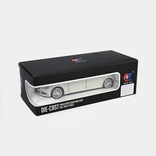 DIE-CAST MODEL PULLBACK CAR WITH LIGHT SOUND