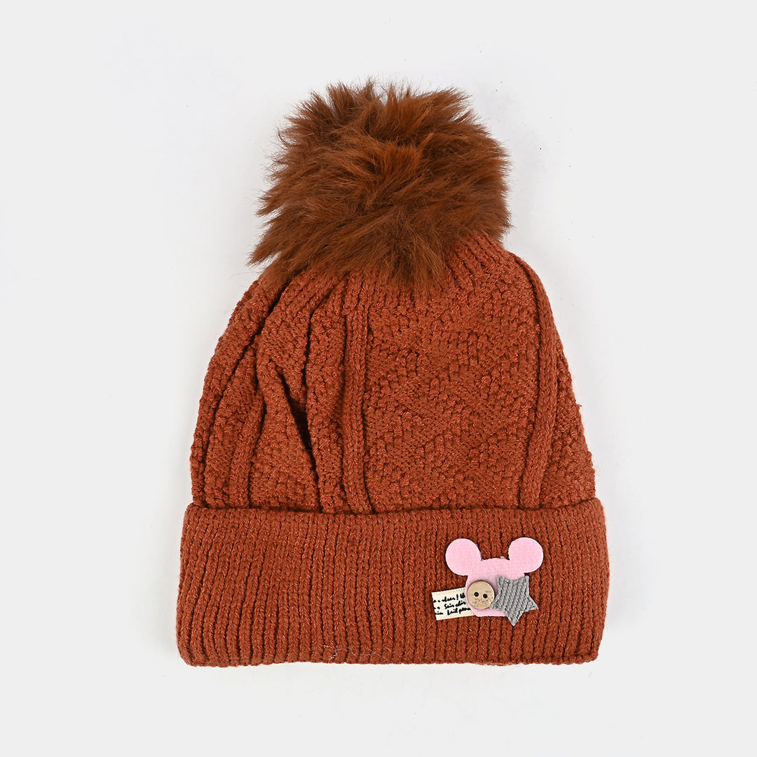 Baby Winter Woolen Cap/Hat - 12M+