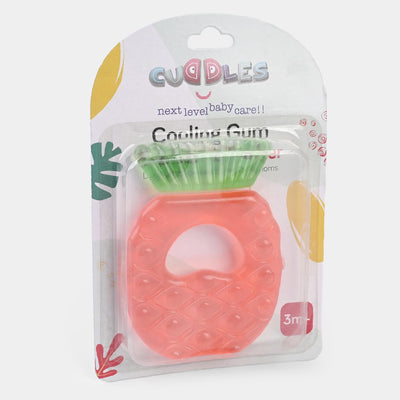 Cuddles Baby Cooling Gum Soother & Teether - Pineapple