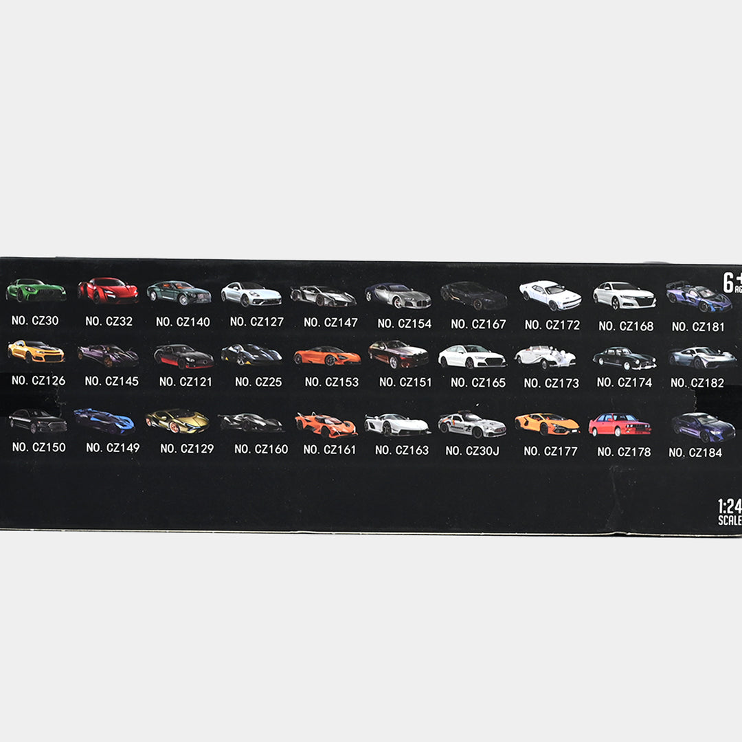 DIE-CAST MODEL PULLBACK CAR WITH LIGHT SOUND
