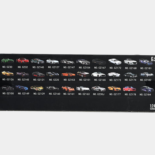 DIE-CAST MODEL PULLBACK CAR WITH LIGHT SOUND