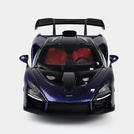DIE-CAST MODEL PULLBACK CAR WITH LIGHT SOUND