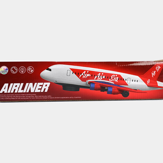 Colorful Lights and Sound Effect Aeroplane Toy