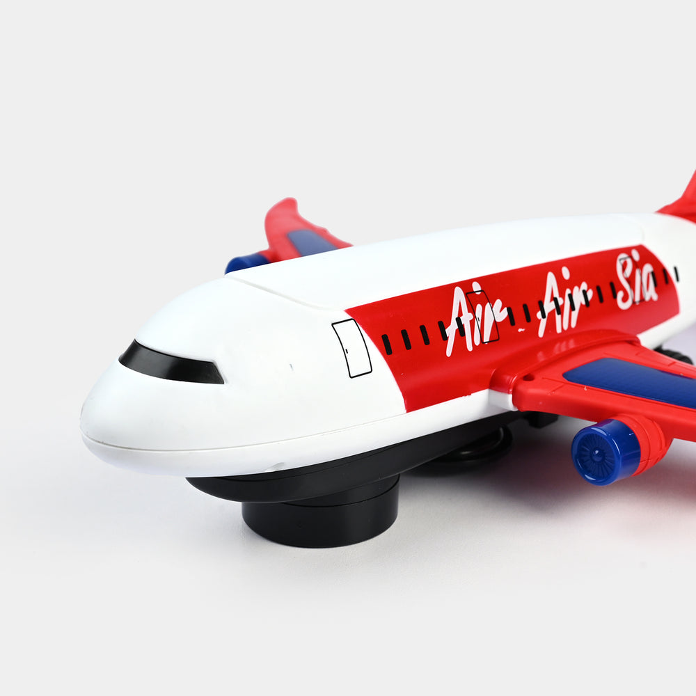 Colorful Lights and Sound Effect Aeroplane Toy