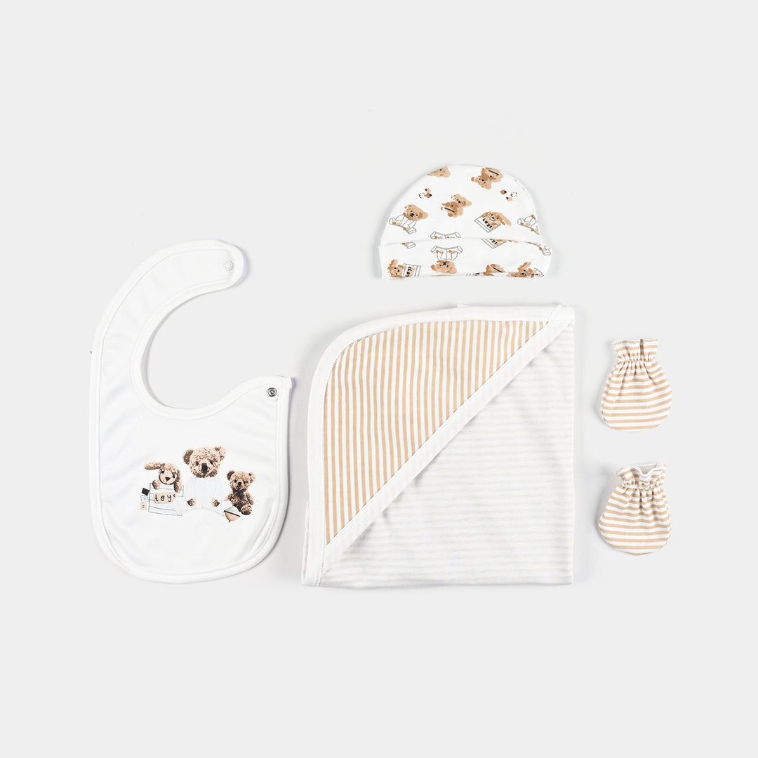 BP Starter Set 6 Pcs Off White Bear