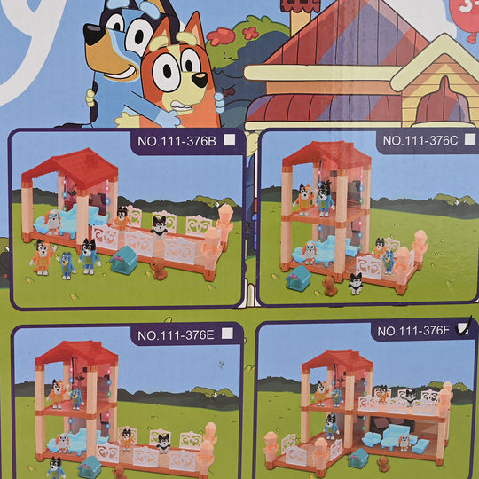 Character Happy House DIY Building Block Set