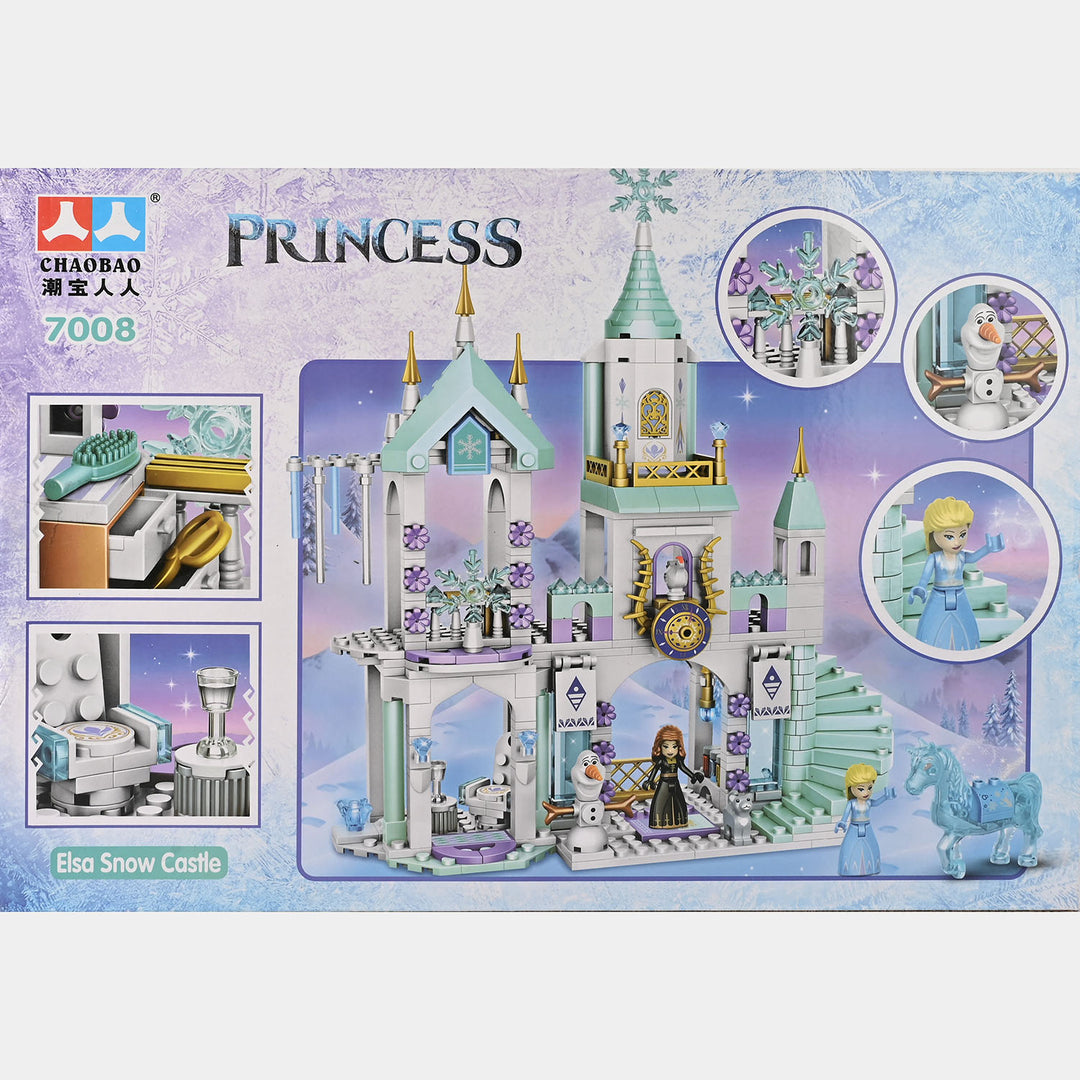 Princess Snow Castle Building Set