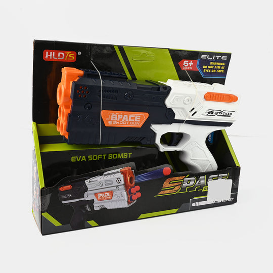 Space Shoot Gun – EVA Soft Bullet Blaster Toy